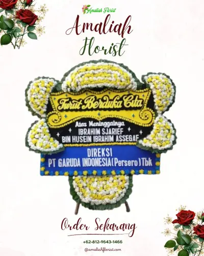 Papan Bunga Duka di Sananwetan